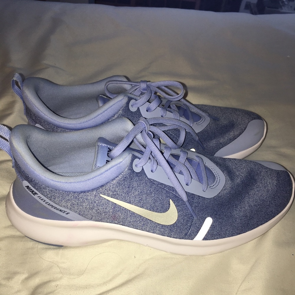 Blue NIKE Flex Experience 8 shoes